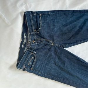 Citizens Of Humanity Dark Wash Straight Leg Jeans | Slim 30 1278-243